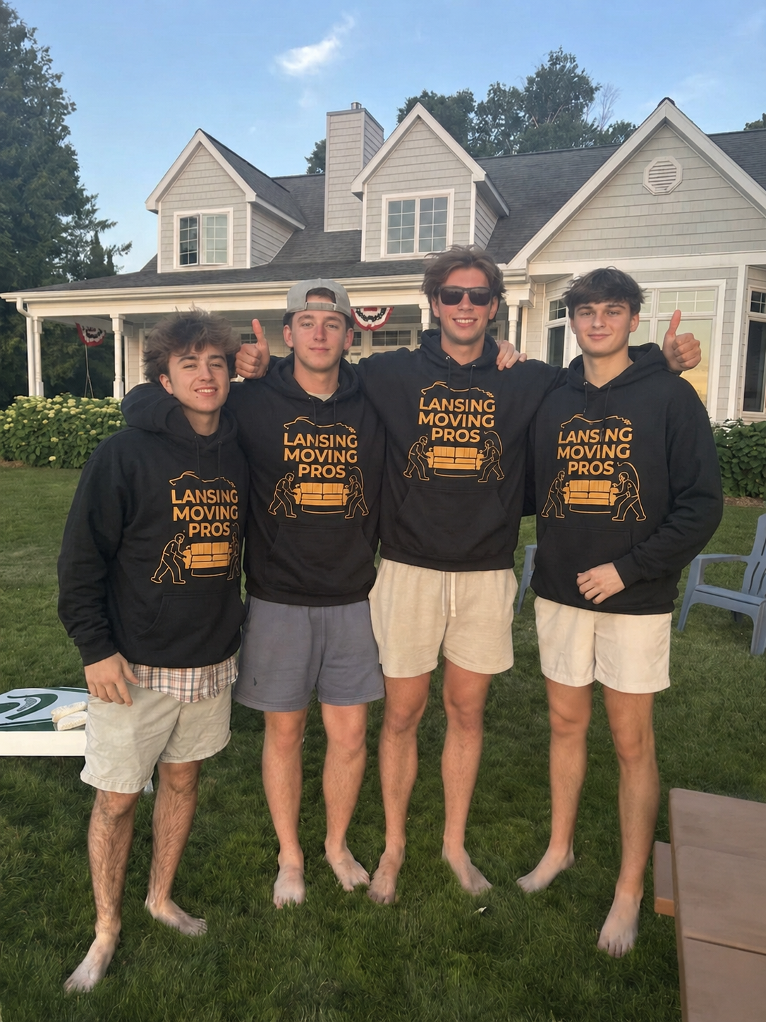 Lansing Moving Pros friendly senior moving crew in East Lansing Michigan